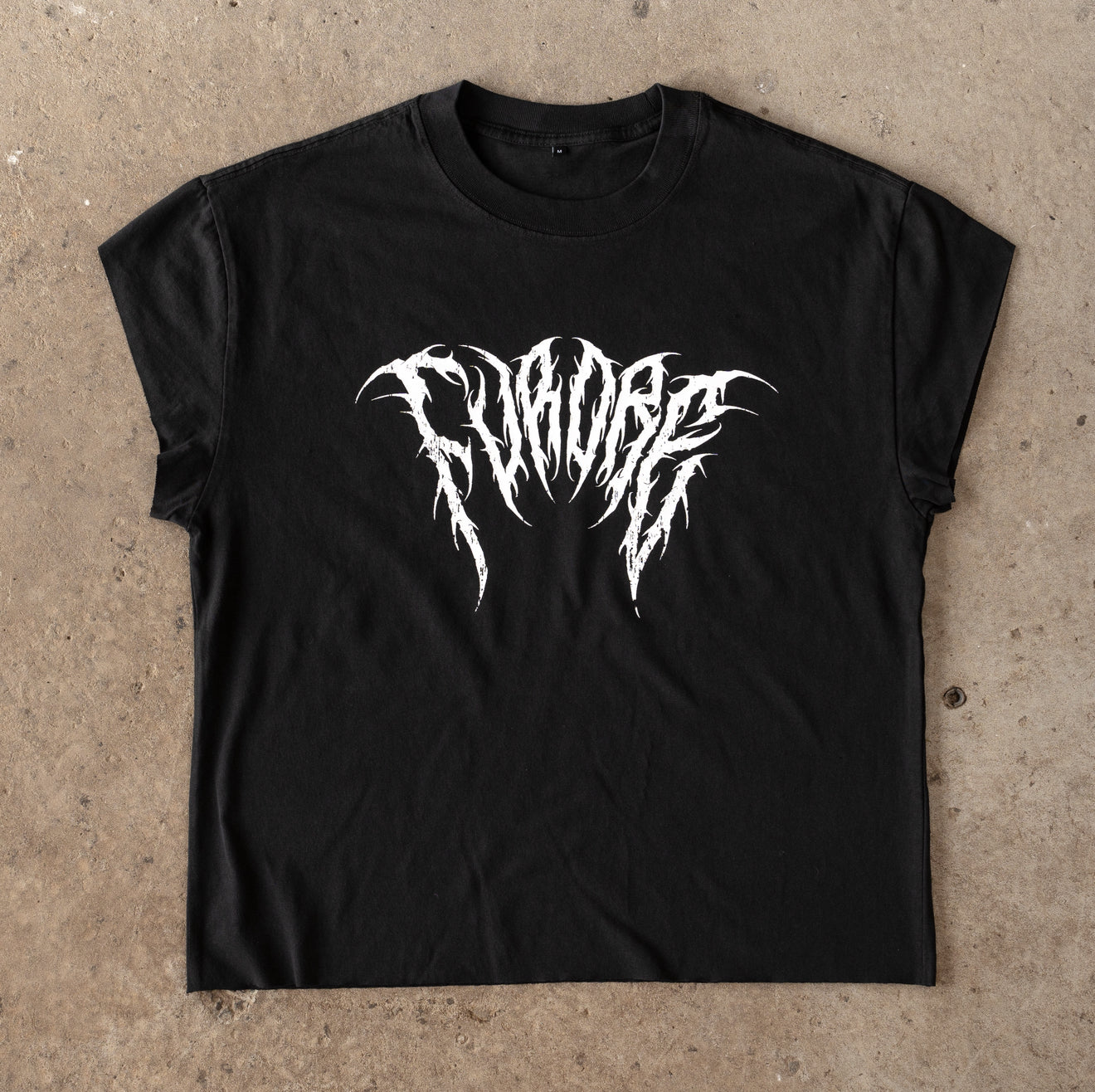 FEWRAW METAL TEE: WHITE
