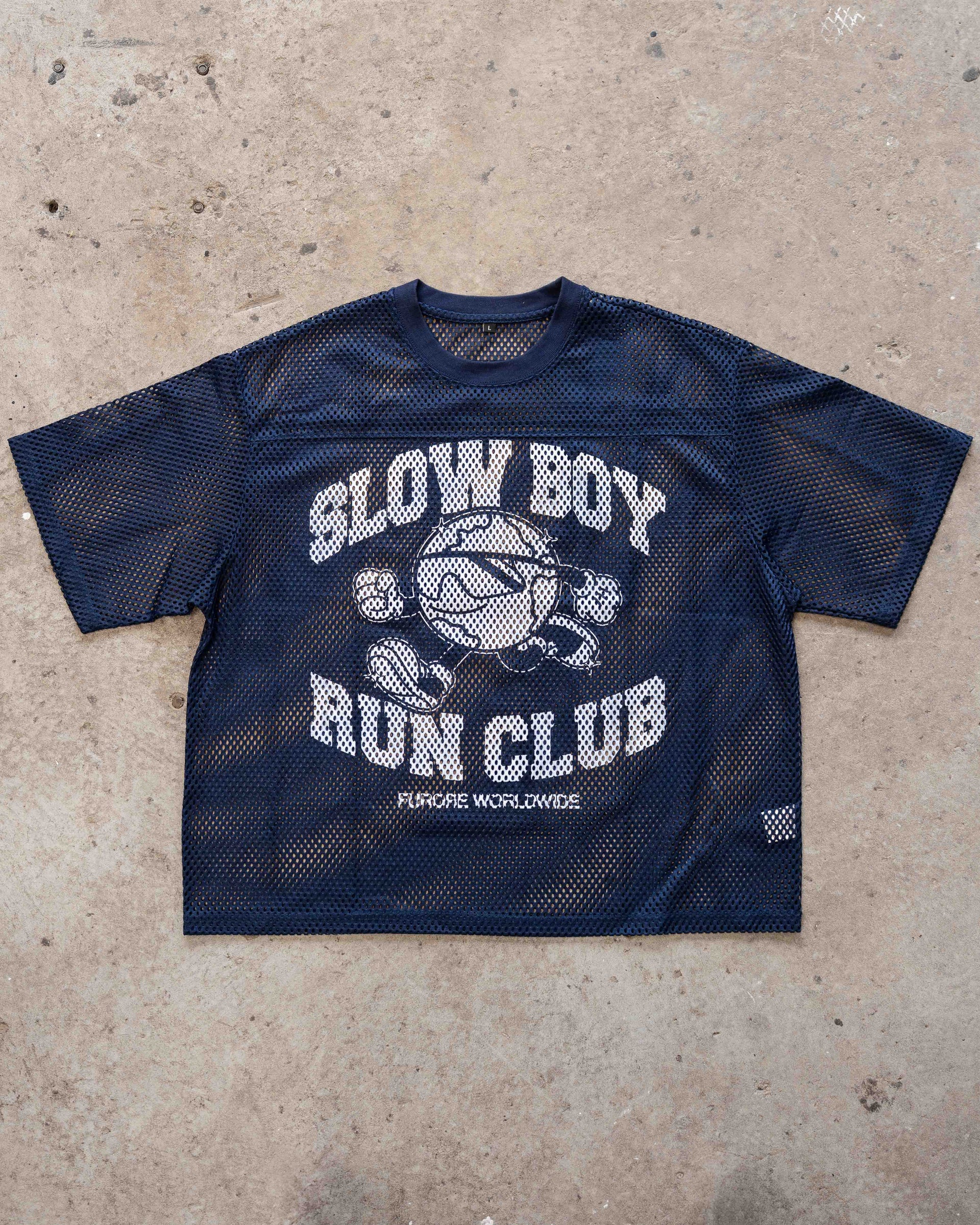 SBRC MESH TEE: NAVY (pre-order)