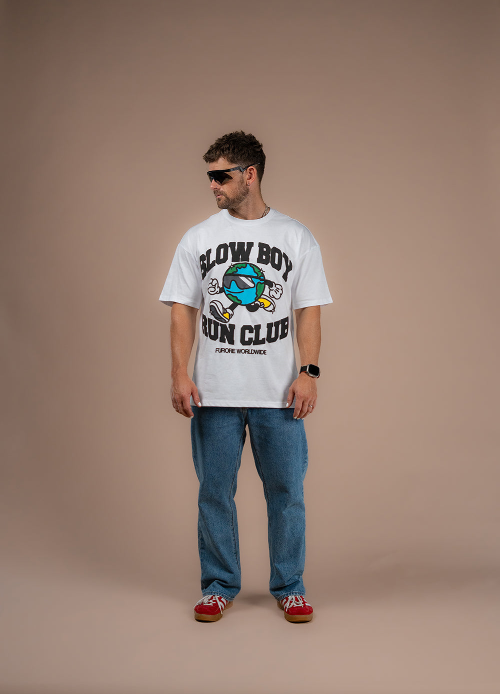Slow Boy Run Club: Worldwide T-shirt